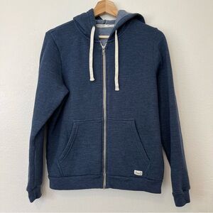 Marine Layer Zip Hoodie Women’s Size M RARE Facebook Logo USA Made Casual Soft